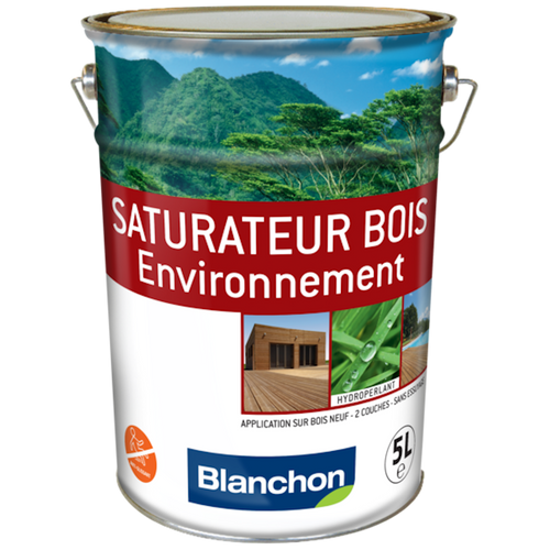 ENTRETIEN / SATURATEUR BOIS ENVIRONNEMENT BLANCHON POUR TERRASSES 5L / REF B6