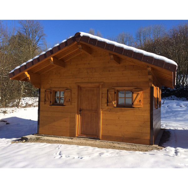 Madrier de 100mm SALINS 4.0 x 5.0m / LIVRAISON OFFERTE