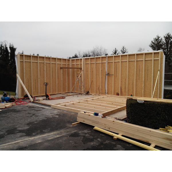 MAISON / Nous consulter : Structures ossature bois en débit à assembler sur chantier. Prix estimatif du transport par camion :